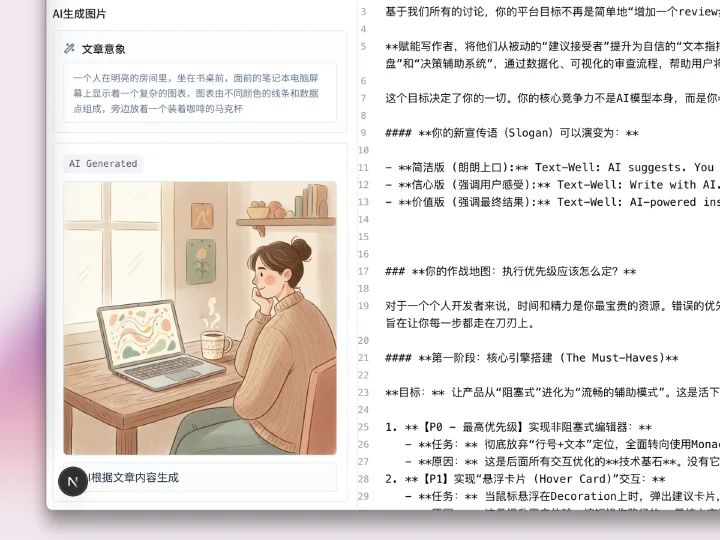 TextWell AI创作工作台 截图 5